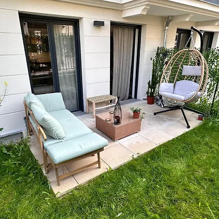 Boho Style - 7 Mins From Paris Center - Garden And Underground Parking 公寓