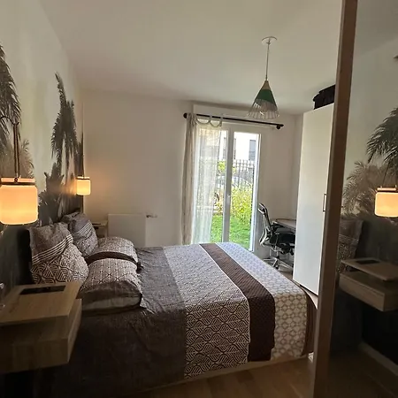Cosy Summer In Boho Style - 8 Mins From Paris Center - Garden And Underground Parking Apartment